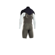 Load image into Gallery viewer, ION Men Wetsuit Element 2/2 Shorty Longsleeve Front Zip 2022