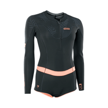 Carica l'immagine nel visualizzatore di Gallery, ION Women Wetsuit Amaze Hot Shorty 1.5 Longsleeve Front Zip 2023