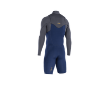 Cargar imagen en el visor de la galería, ION Men Wetsuit Element 2/2 Shorty Longsleeve Front Zip 2023