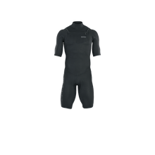 Cargar imagen en el visor de la galería, ION Men Wetsuit Element 2/2 Shorty Shortsleeve Front Zip 2023