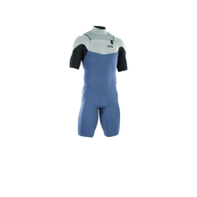 Cargar imagen en el visor de la galería, ION Men Wetsuit Element 2/2 Shorty Shortsleeve Front Zip 2023