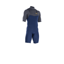 Cargar imagen en el visor de la galería, ION Men Wetsuit Element 2/2 Shorty Shortsleeve Front Zip 2023