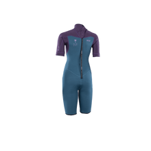 Carica l'immagine nel visualizzatore di Gallery, ION Women Wetsuit Element 2/2 Shorty Shortsleeve Back Zip 2024