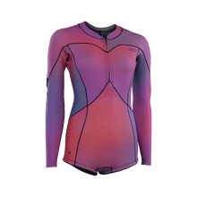 Cargar imagen en el visor de la galería, ION Women Wetsuit Amaze Hot Shorty 1.5 Longsleeve Front Zip 2024