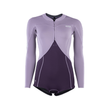 Cargar imagen en el visor de la galería, ION Women Wetsuit Amaze Hot Shorty 1.5 Longsleeve Front Zip 2024