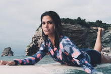 Carica l'immagine nel visualizzatore di Gallery, ION Women Wetsuit Amaze Hot Shorty 1.5 Longsleeve Front Zip 2023