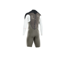 Carica l'immagine nel visualizzatore di Gallery, ION Men Wetsuit Element 2/2 Shorty Longsleeve Back Zip 2022