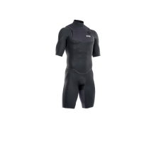Load image into Gallery viewer, ION Men Wetsuit Element 2/2 Shorty Shortsleeve Front Zip 2022
