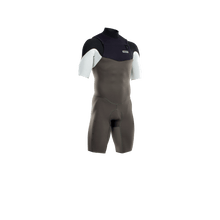 Load image into Gallery viewer, ION Men Wetsuit Element 2/2 Shorty Shortsleeve Front Zip 2022

