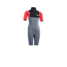 Load image into Gallery viewer, ION Kids Wetsuit Capture 2/2 Shorty SS Back Zip 2025
