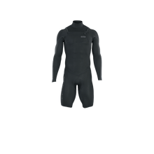 Load image into Gallery viewer, ION Men Wetsuit Element 2/2 Shorty Longsleeve Front Zip 2023
