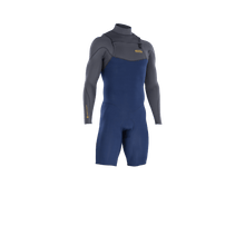 Load image into Gallery viewer, ION Men Wetsuit Element 2/2 Shorty Longsleeve Front Zip 2023
