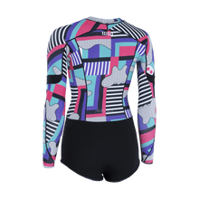 Load image into Gallery viewer, ION Women Wetsuit Amaze Hot Shorty 1.5 Longsleeve Front Zip 2024
