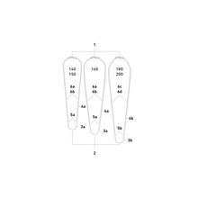 Carica l&#39;immagine nel visualizzatore di Gallery, Duotone Boom Spare Double Pin.Lock oval (2pcs) (SS19-21) 2021
